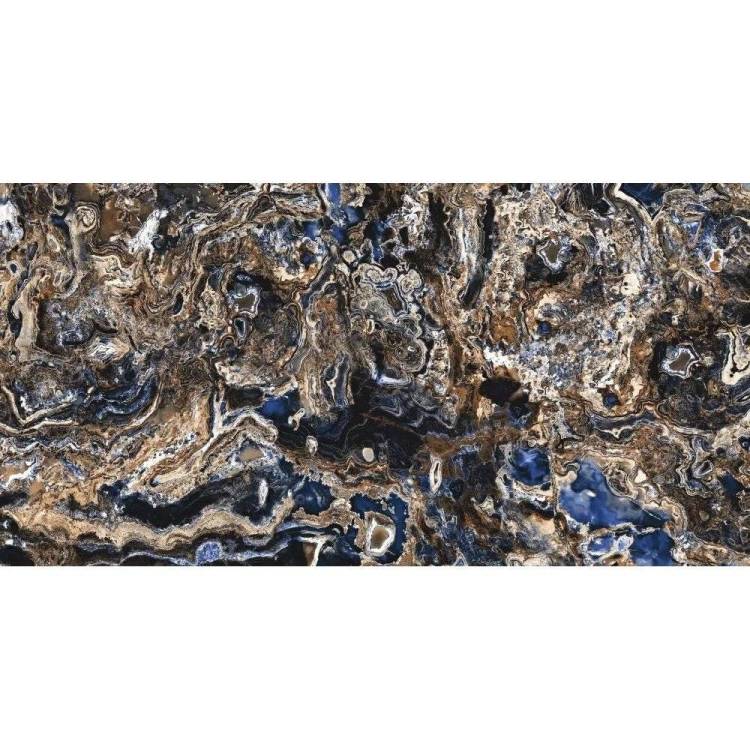 Керамогранит Bluezone Fenton BZ73133 Blue Hi-Glossy 60x120