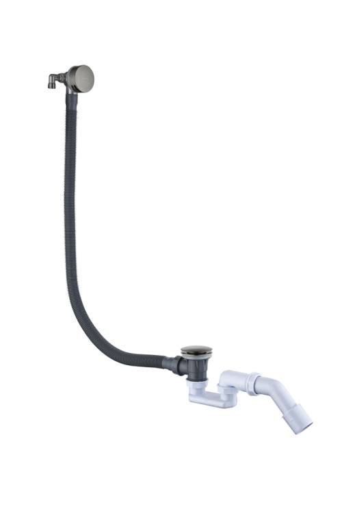 Слив-перелив Boheme 631-GM с функцией наполнения, Gun Metal