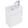Тумба с раковиной BelBagno Pietra Mini 40 R bianco lucido фото 4
