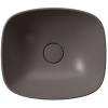 Раковина GSI Nubes 978516 коричневый матовый, 40x35 фото 2
