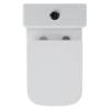 Унитаз компакт Black&White W-7703 7703W Безободковый Белый фото 6