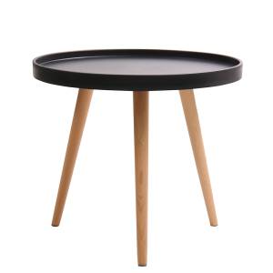 Кофейный столик Bradex Home Aurora FR 0792 черный 50x50x44.5