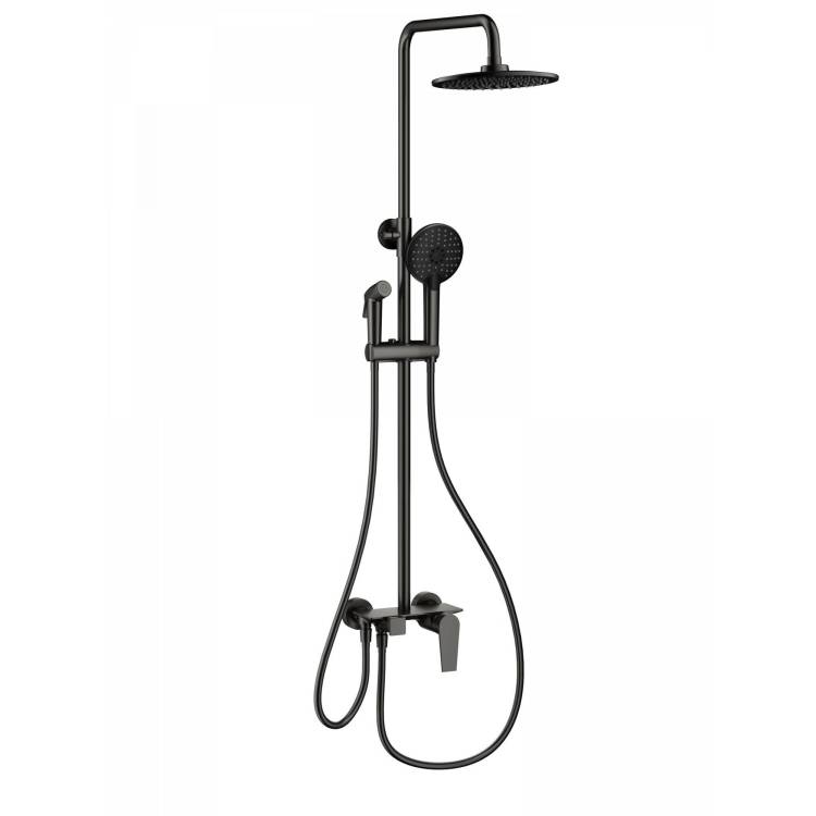 Душевая стойка Wonzon & Woghand WW-A30874-BGG темный графит