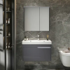 Мебель для ванной Cerutti Spa Oglio 70 серый фото 3