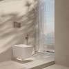 Унитаз подвесной Creto Logan L2 1002-001-L2W безободковый, сиденье микролифт, белый фото 4
