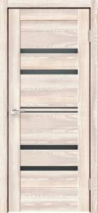 Дверное полотно экошпон VellDoris XLINE 6 VD016730 Лакобель черное 900x2000