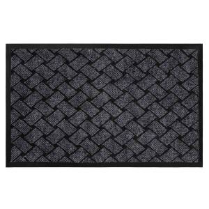 Коврик придверный Corino серый 50x80 см