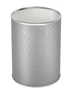 Мусорное ведро Geralis M-PHH-B серебро, хром, 3 л