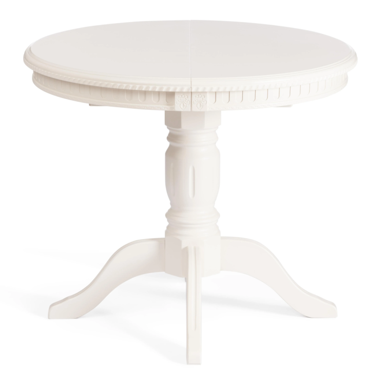 Стол Tetchair Stefano 20577 ivory white 90x77x90
