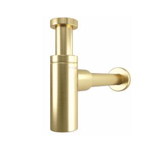 Сифон для раковины Wasserkraft A070BG золото матовое