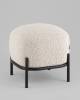 Пуф Stool Group Стоун vd-pf-stone-milk молочный, букле фото 2
