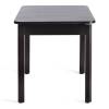 Стол Tetchair Aligery 20607 мрамор чёрный/чёрный 75x75x130 фото 2