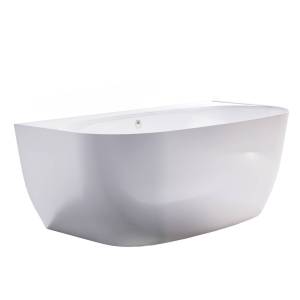 Ванна из искусственного камня Астра-Форм Атрия пристеночная Solid Surface 01010075 170x85 белая матовая