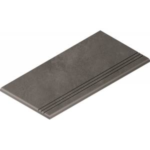 Ступень Italon Миллениум X2 620040000115 Блэк Закругленная Левая Грип 30x60