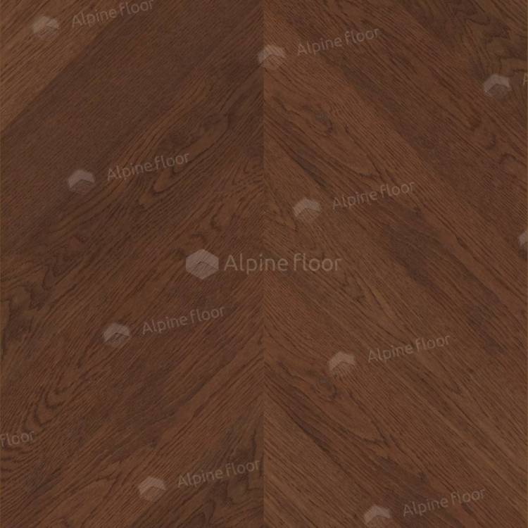 Инженерная доска Alpine Floor Chateau EW203-09 Дуб Браун Стори 600x120x12