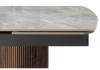 Керамический стол Woodville Lagos 15860 серый / орех фото 6