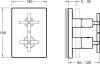 Термостатический смеситель Jacob Delafon Modulo E75395-CP для ванны с душем фото 3