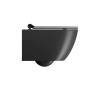 Чаша для подвесного унитаза GSI Pura 881626 безободковая, черный матовый фото 2