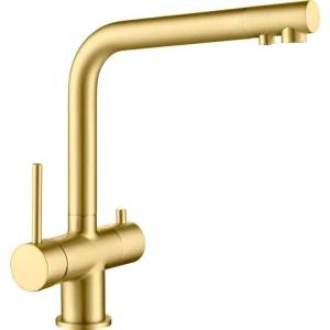 Смеситель для кухни Timo Saona 2396/17F золотой матовый