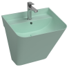 Раковина Isvea Sott'Aqua 10SQ37002SV-2T мятно-зеленый матовый, 50x42 фото 2
