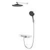 Душевой комплект Berges Morans 75003 с изливом и термостатом, хром фото 2