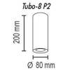 Потолочный светильник TopDecor Tubo8 P2 17 фото 2
