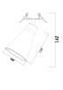 Встраиваемый светильник Technical Virar C059CL-01MG фото 2
