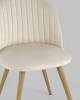 Стул Stool Group Лион DC-69030G HLR-2 кремовый фото 6