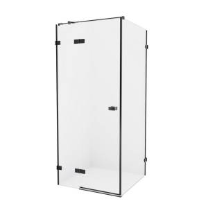 Душевое ограждение NEW TRENDY AVEXA BLACK 90x80x200 EXK-1574 (черный)