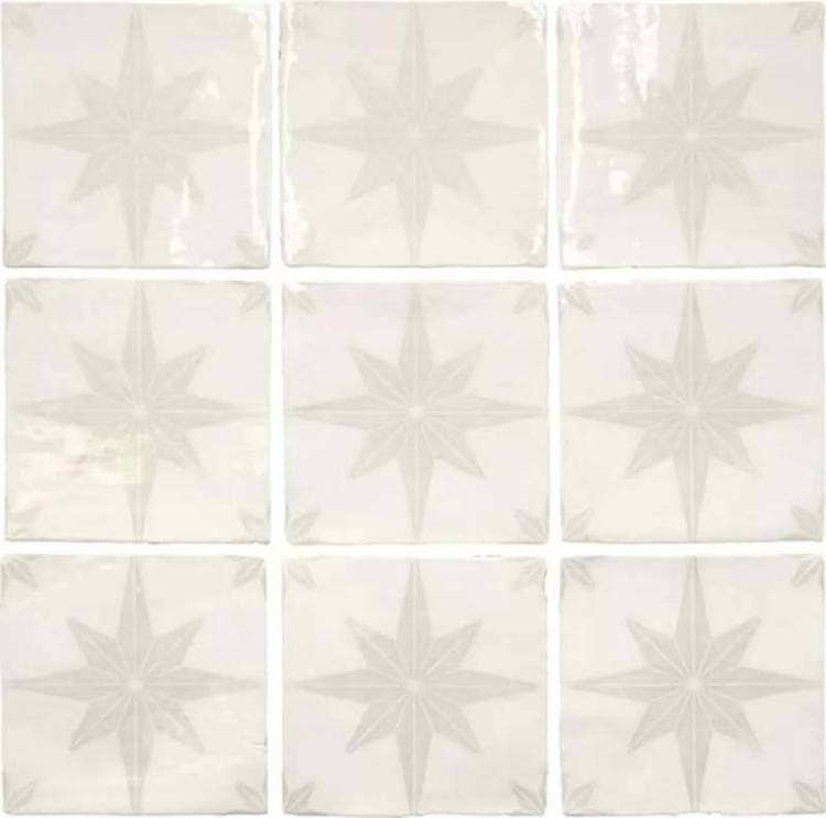 Керамическая плитка Ape Ceramica Fado A037553 Carmo White 13x13