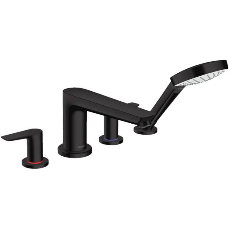 Смеситель на борт ванны Hansgrohe Talis E 71748670 черный