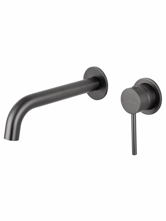 Смеситель для раковины Wonzon & Woghand Stick WW-88869017-BGM встраиваемый, темный графит