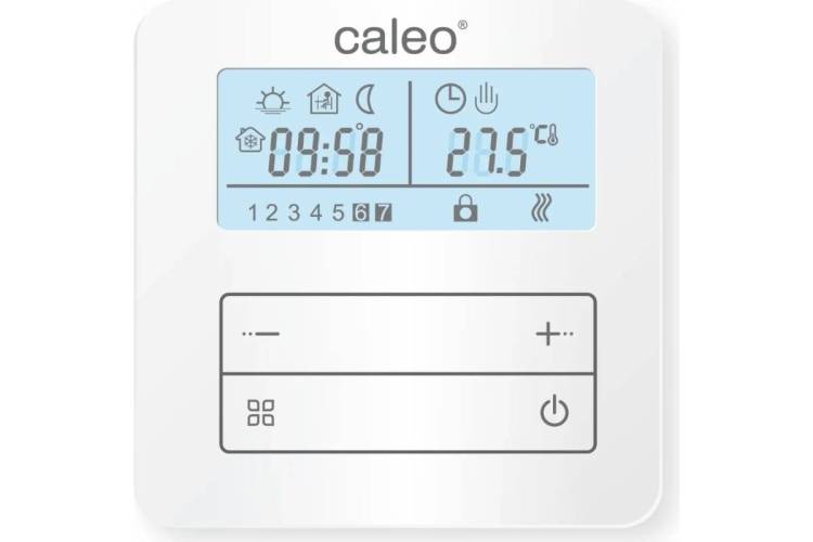 Терморегулятор Caleo С950 УП-00000214 накладной, цифровой, программируемый, 3.5 кВт