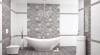 Бордюр Azori Pandora 585741002 Latte Geometry 7.5x63 фото 3