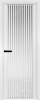Межкомнатная дверь Profil Doors 3 AGP цвет профиля Вайт, стекло безопасное 6 мм прозрачное 600x2000