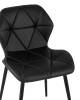 Набор из 4 стульев Stool Group Эдвин AV 407-223-08(P) X4 черный фото 6