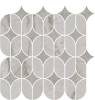Декор Kerama Marazzi Ифран KMD2HID004BR наборный серый светлый глянцевый обрезной 30x32.5 фото 4