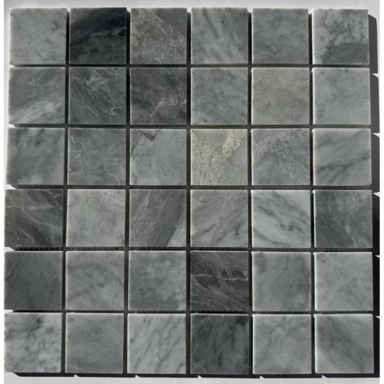 Мозаика Pixel Mosaic Мрамор PIX338 Ice Grey Полированная (4.8x4.8) 30.5x30.5