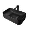 Раковина Gid Geométrico 53365 Bm9598 60 см, черная матовая