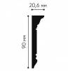 Карниз Mallers MC176 200x2x9 фото 2