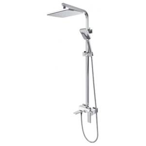 Душевая стойка Grocenberg GB7008WC белый, хром