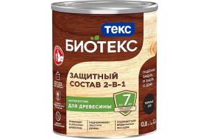 Защитный состав 2-в-1 Текс Биотекс мореный дуб 0.8 л