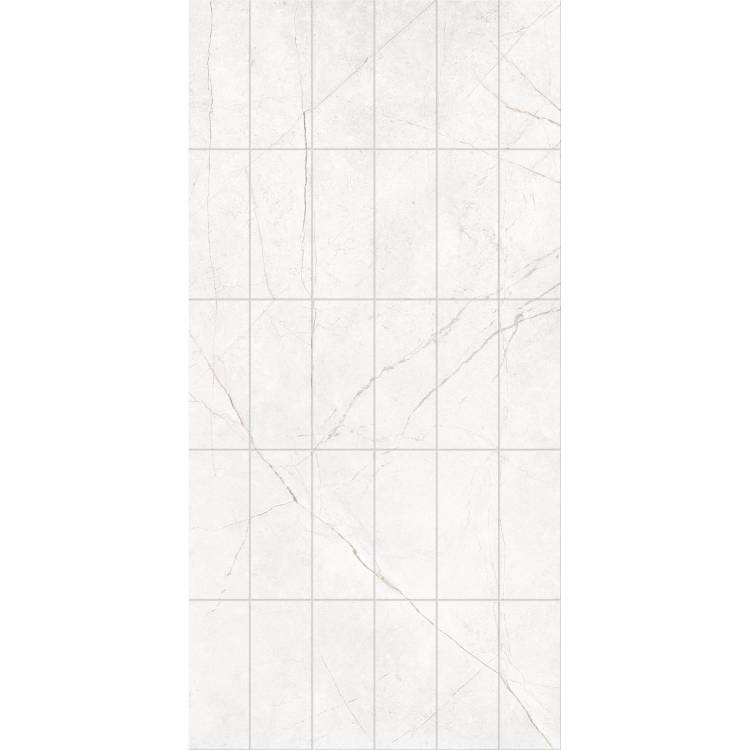 Декор Estima Nolana 71996 FalseMosaic/NL00_NS/59.2x119.3x10/Bricks/ White Неполированный 59.2x119.3