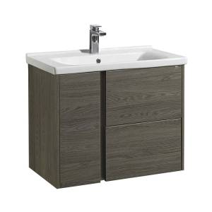 Тумба с раковиной Aquaton Стоун 80 грецкий орех