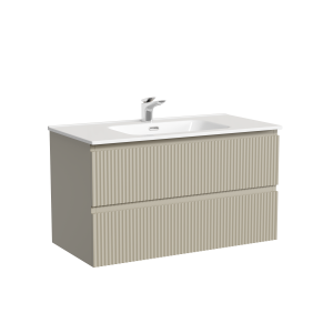 Тумба под раковину Sancos Snob R SNR90CE Beige Soft, 89x44.5x50