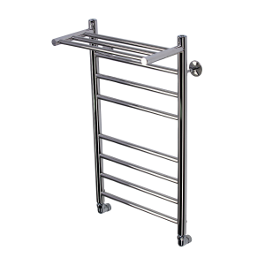 Полотенцесушитель водяной Comfysan Luce 013608 W-8 80/40 с полкой, хром
