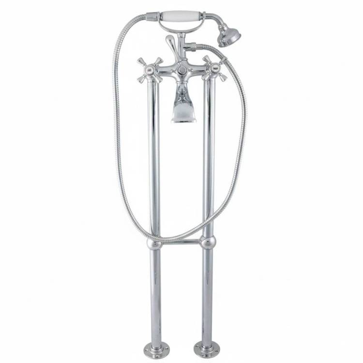 Смеситель для ванны Rav Slezak Morava Retro MK350.5/2 напольный