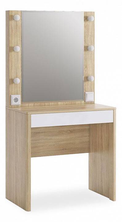 Стол туалетный Mebelson Зара MBS_SMZ-03.1623, SMZ-03.1623 дуб сонома/белый