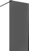Душевая перегородка Vincea Walk-in VSW-1H800CGB 80 см, профиль матовый чёрный, стекло тонированное фото 3