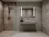 Ступень Ametis by Estima Kailas 34956 Set/Steptrade/KA02_NS/33x120/S1/Riser/KA02_NS/14,5x120 33x120 неполированная с бортиком+Подступенок 14.5x120 фото 2